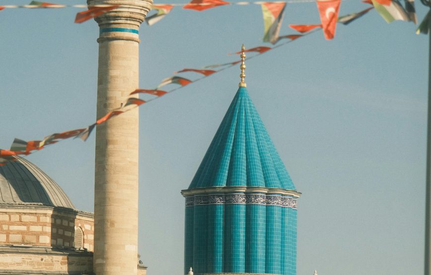 Round trip from Cappadocia to Konya Mevlana Museum